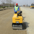 Compactador hidráulico do rolo da mão da direção de China para venda